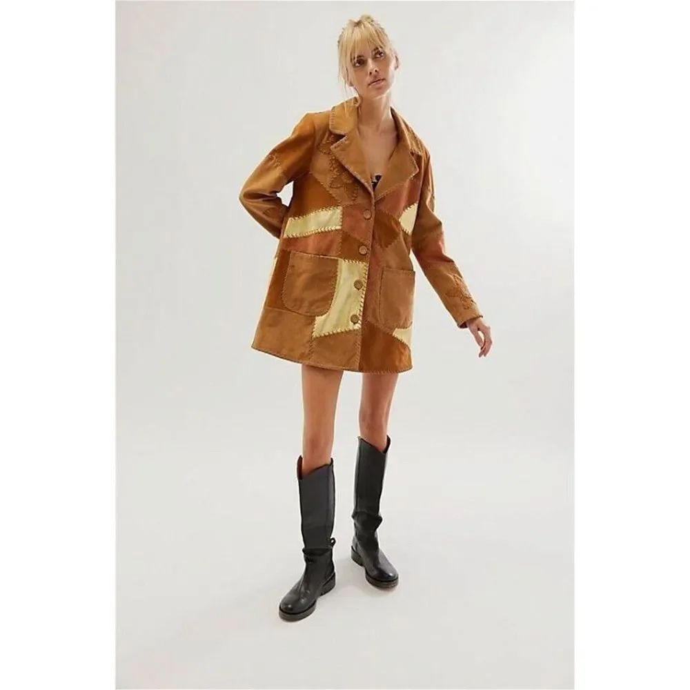 Free People We The Free Flowers On The Wall Jacket